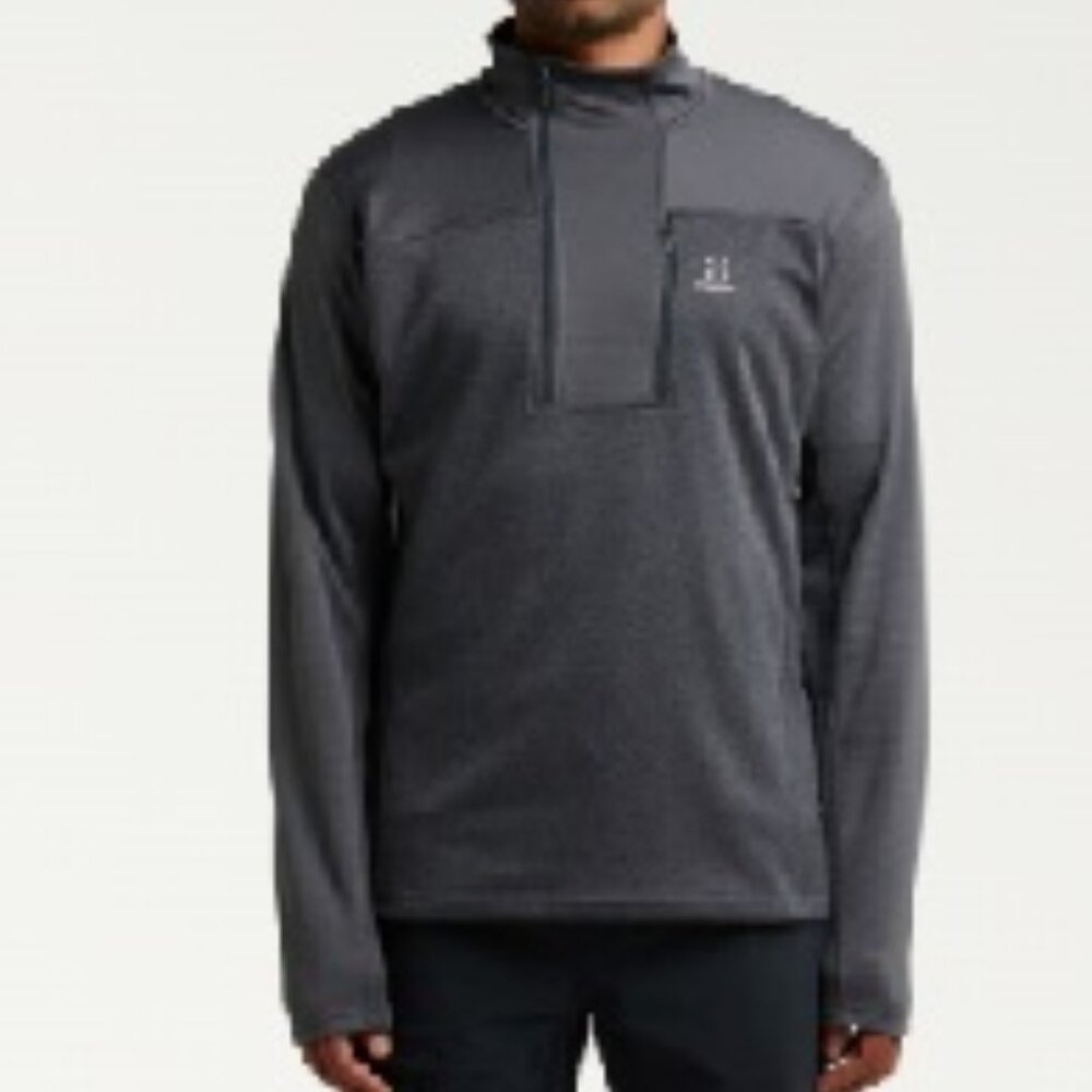 Haglofs ROC Flash Mid Halfzip Men - Medium - Magnetite
